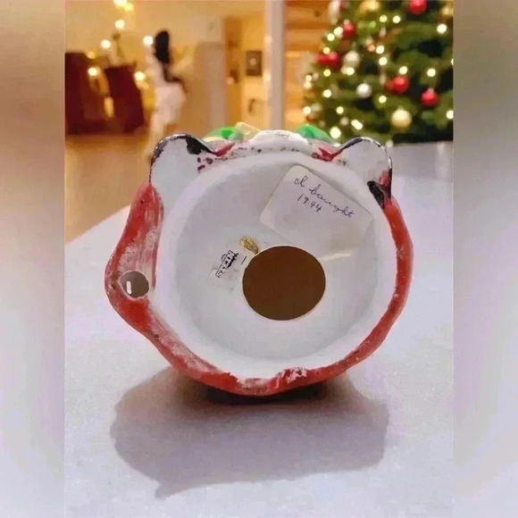 VTG Santa Clause Holding Bag And Toys Figurine 1990’s Steins - Picture 9 of 9